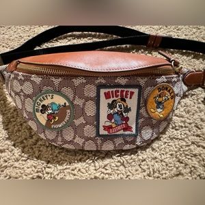 Disney x Coach Beltbag with Patches